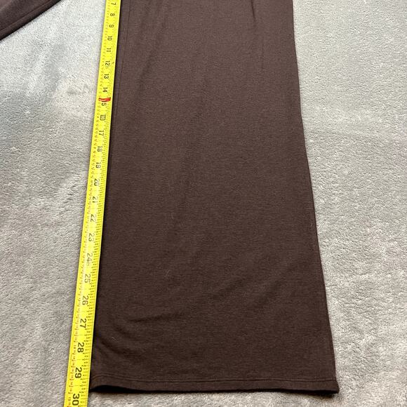 Vuori Halo Essential Wide Leg Pants Womens XL Brown Athleisure Soft - Picture 7 of 9